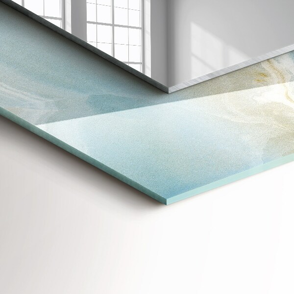 Wall mirror design Floral motif