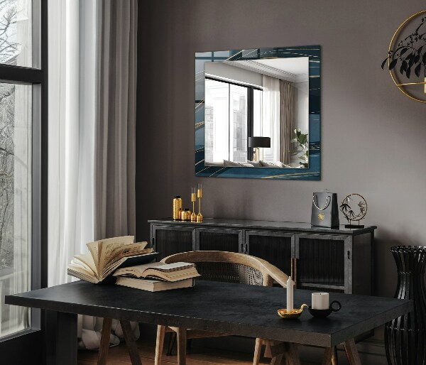 Wall mirror design Astragal line
