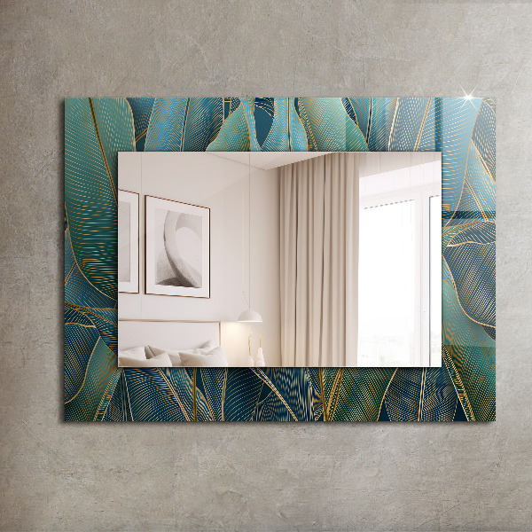 Wall mirror decor Fog stripes