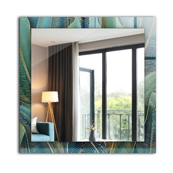 Wall mirror decor Fog stripes