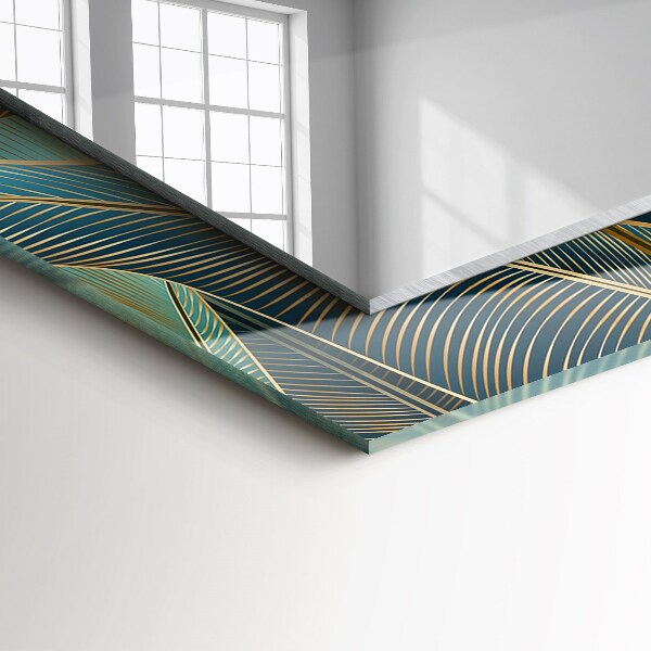 Wall mirror decor Fog stripes