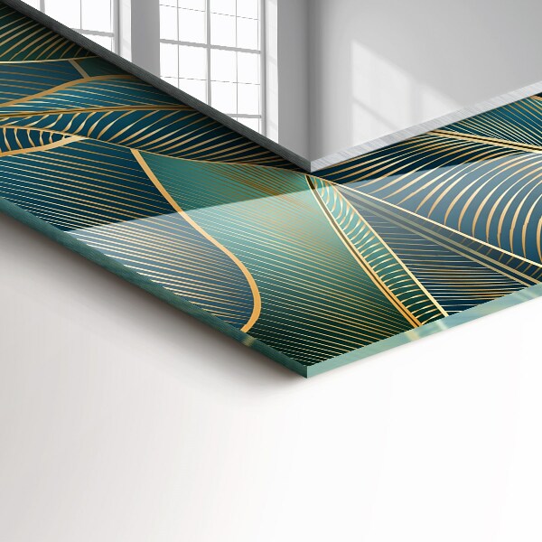 Wall mirror decor Fog stripes