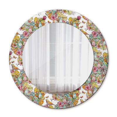 Round decorative mirror Dream about fairy tales