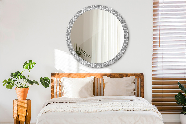 Round decorative mirror Pineapple