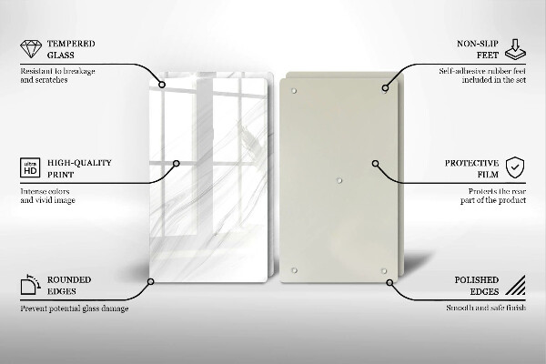 Kitchen worktop protector Delicate marble