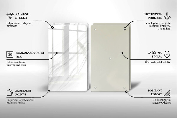 Kitchen worktop protector Delicate marble