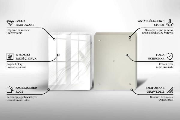 Kitchen worktop protector Delicate marble