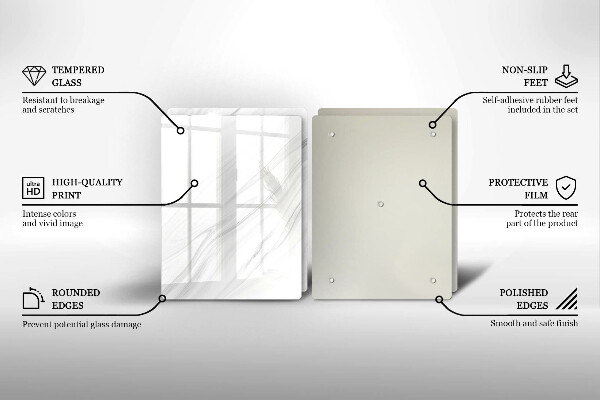 Kitchen worktop protector Delicate marble