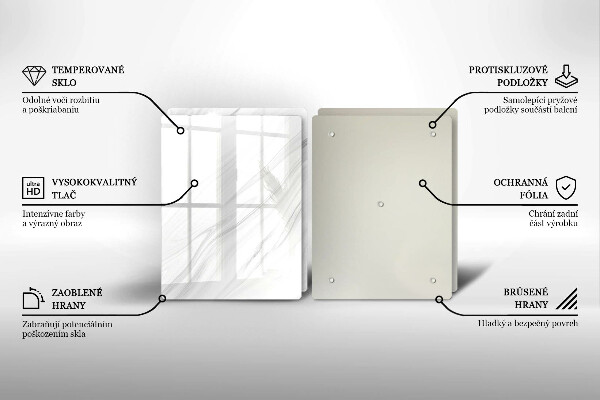 Kitchen worktop protector Delicate marble