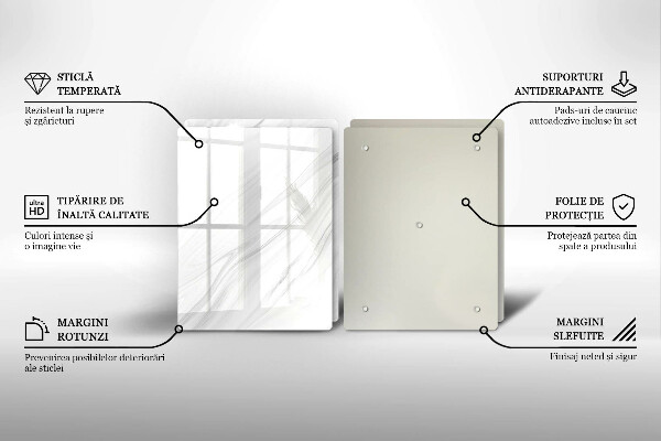Kitchen worktop protector Delicate marble