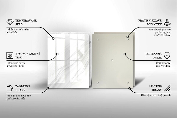 Kitchen worktop protector Delicate marble