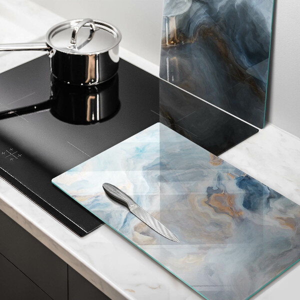 Kitchen worktop saver Marble texture