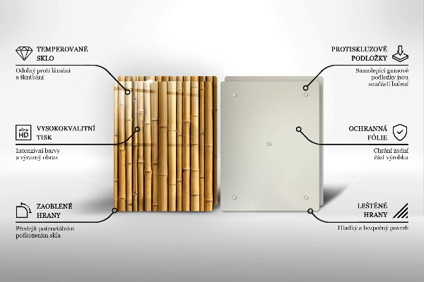 Kitchen worktop saver Nature boho bamboo