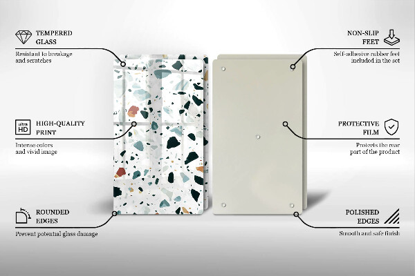 Worktop protector Bright stone