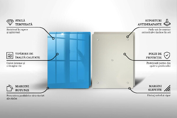 Kitchen countertop cover Blue color