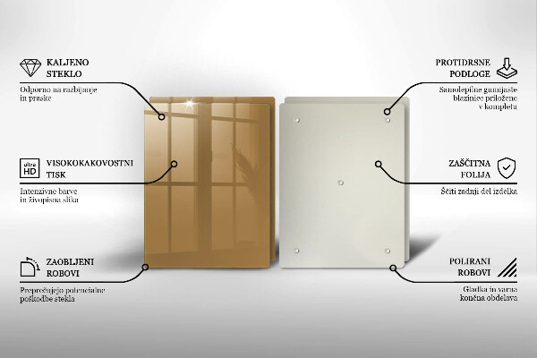 Kitchen countertop cover Beige colour