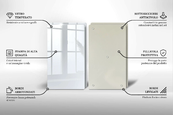 Kitchen countertop cover White color