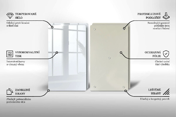 Kitchen countertop cover White color