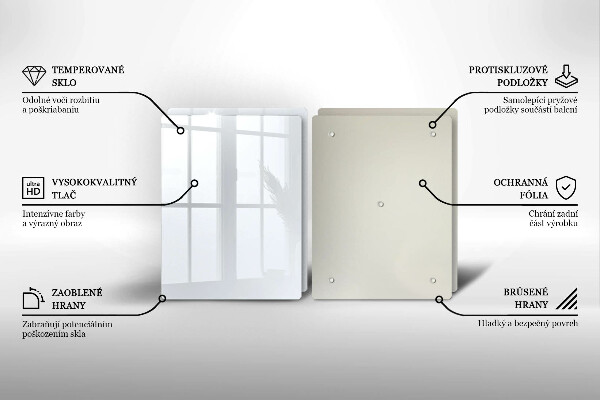 Kitchen countertop cover White color