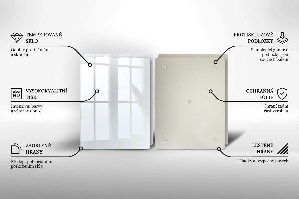 Kitchen countertop cover White color