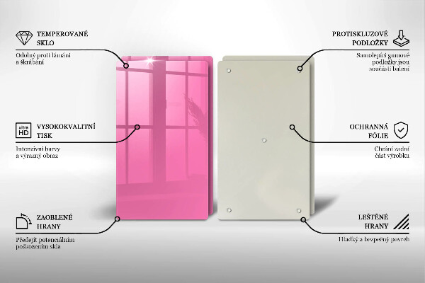 Kitchen countertop cover Pink color