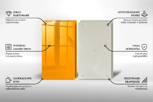 Kitchen countertop cover Dark yellow color