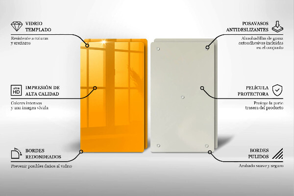 Kitchen countertop cover Dark yellow color