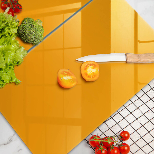 Kitchen countertop cover Dark yellow color