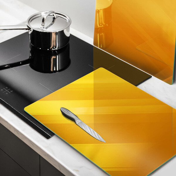 Kitchen countertop cover Dark yellow color