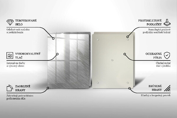 Kitchen worktop saver Metal texture background