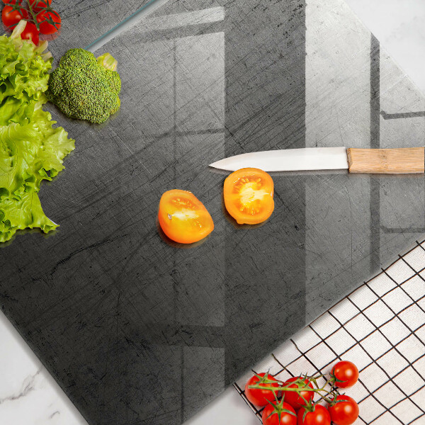 Kitchen worktop saver Metal texture