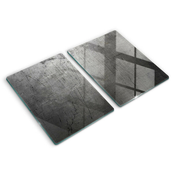 Kitchen worktop saver Metal texture