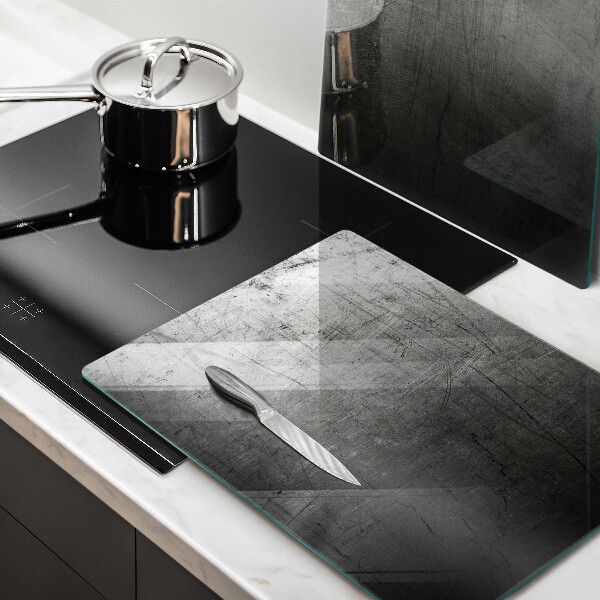 Kitchen worktop saver Metal texture