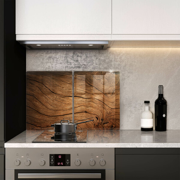 Kitchen worktop saver Wood board texture