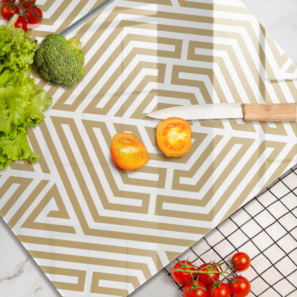 Kitchen worktop saver Geometric lines