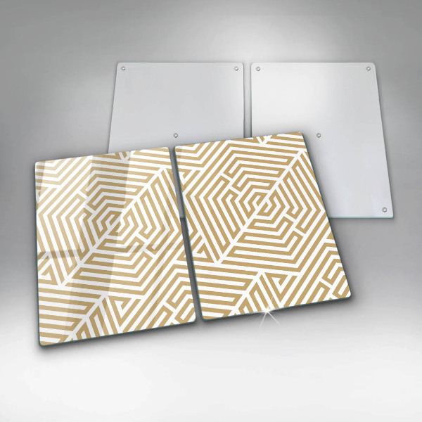 Kitchen worktop saver Geometric lines