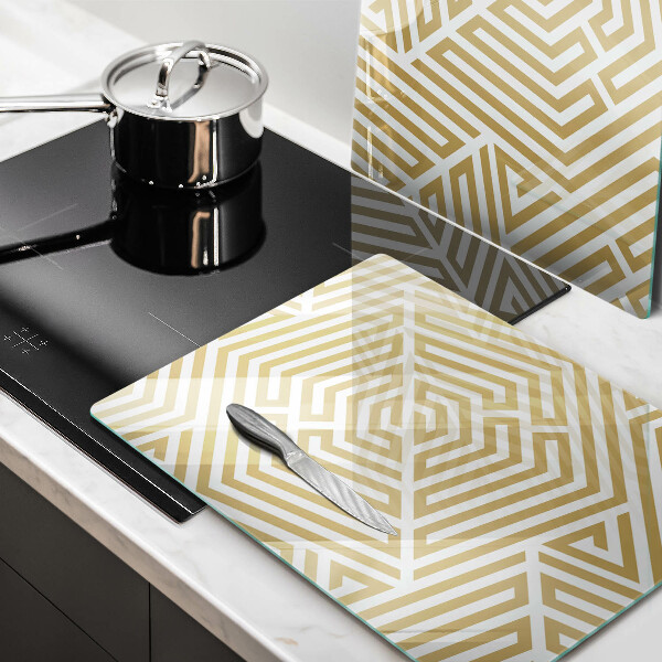 Kitchen worktop saver Geometric lines