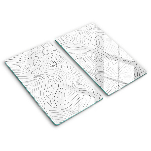 Kitchen worktop saver Abstraction shapes