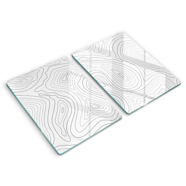 Kitchen worktop saver Abstraction shapes