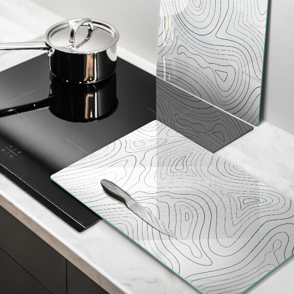 Kitchen worktop saver Abstraction shapes