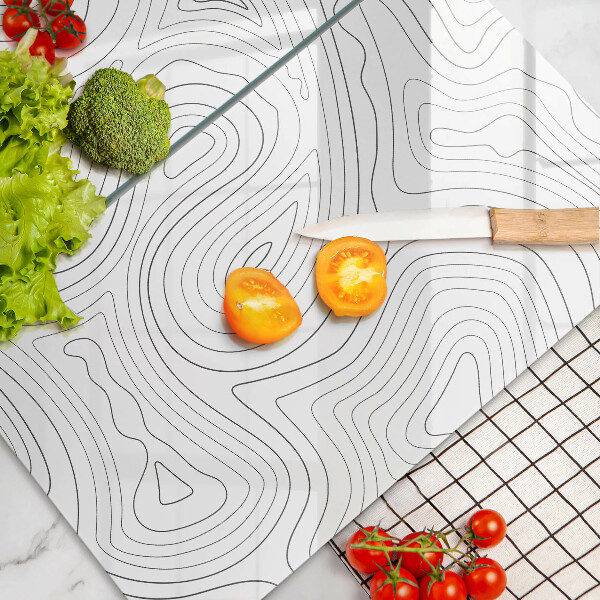 Kitchen worktop saver Abstraction shapes