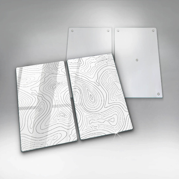 Kitchen worktop saver Abstraction shapes