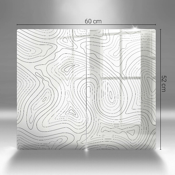Kitchen worktop saver Abstraction shapes