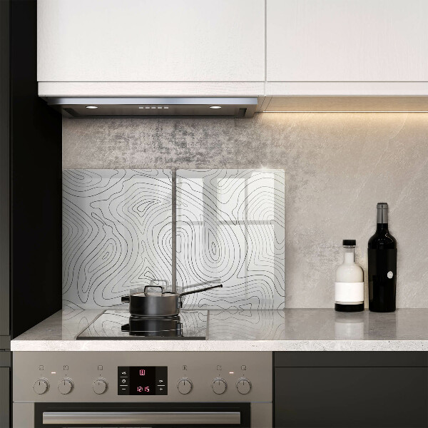 Kitchen worktop saver Abstraction shapes