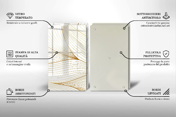 Kitchen worktop saver Modern Line pattern