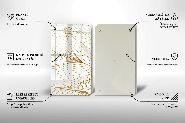 Kitchen worktop saver Modern Line pattern