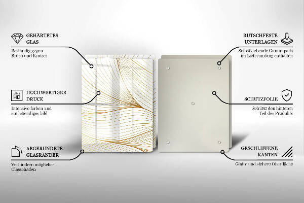 Kitchen worktop saver Modern Line pattern
