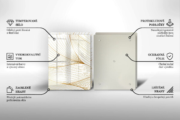 Kitchen worktop saver Modern Line pattern
