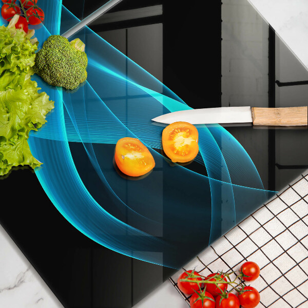 Kitchen worktop protector Blue abstraction