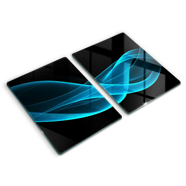 Kitchen worktop protector Blue abstraction